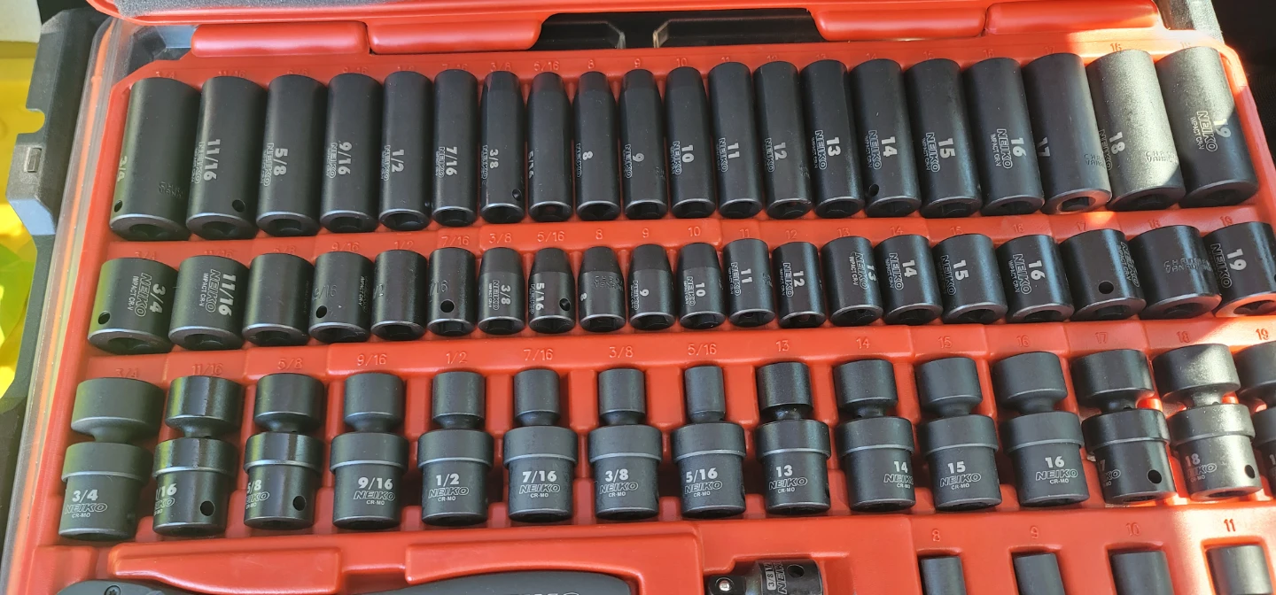 Neiko 3/8" Drive Impact Socket Set - photo 4