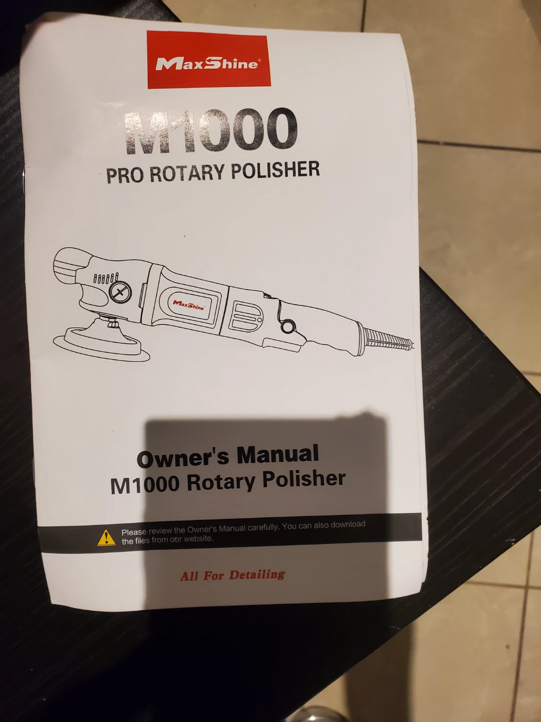 MaxShine M1000 Pro Rotary Polisher - photo 4
