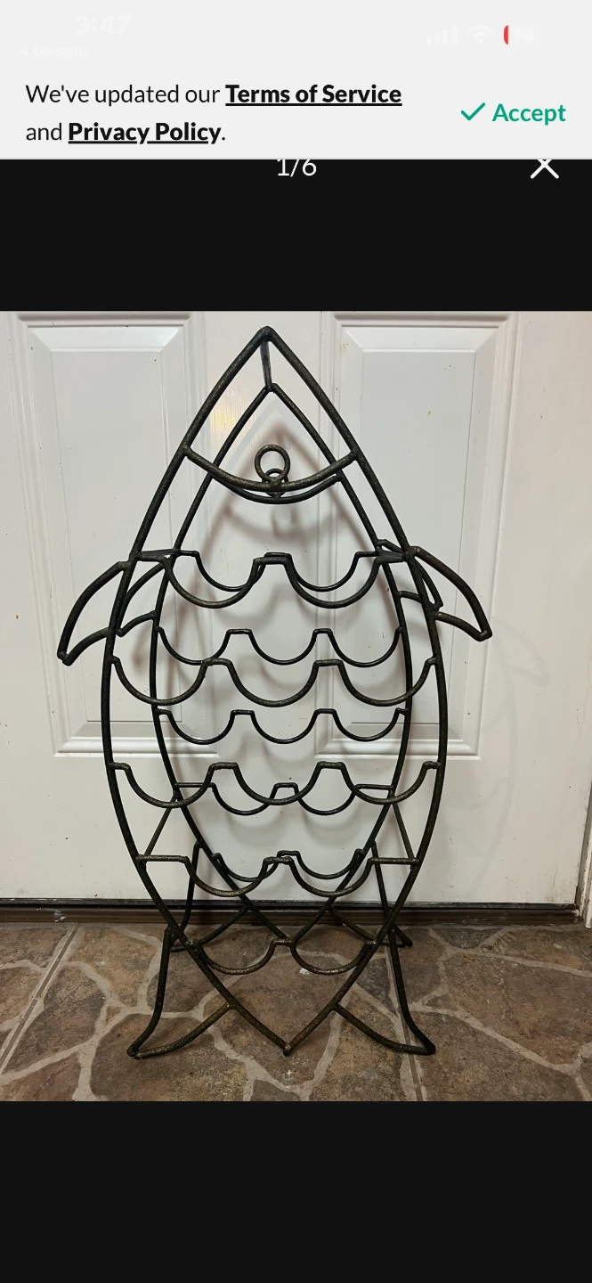 Fish wine holder - photo 3