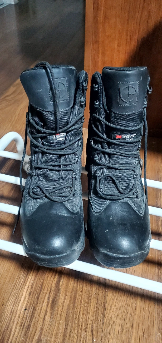 Sturdy Black Boots