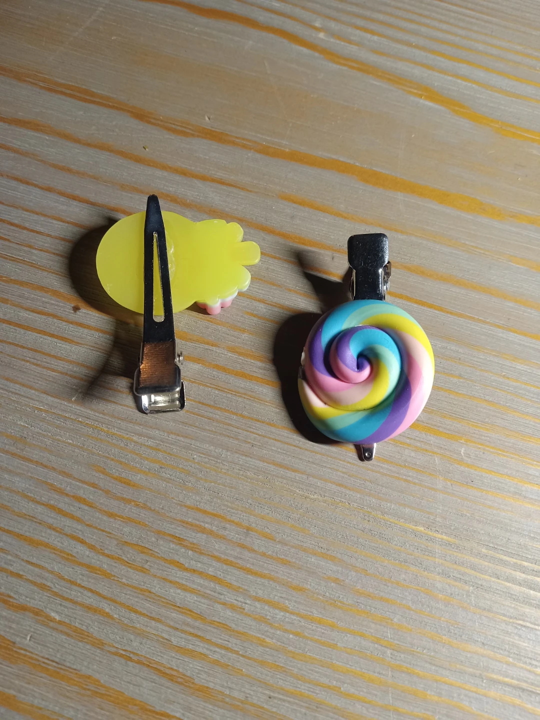 Assorted Candy & Food Themed Hair Clips (Pack)