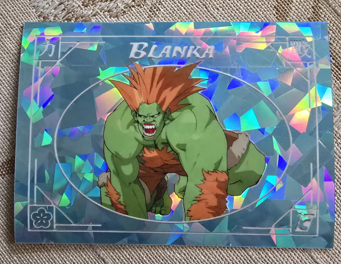 Street Fighter Alpha Warriors Dream Blanka Card