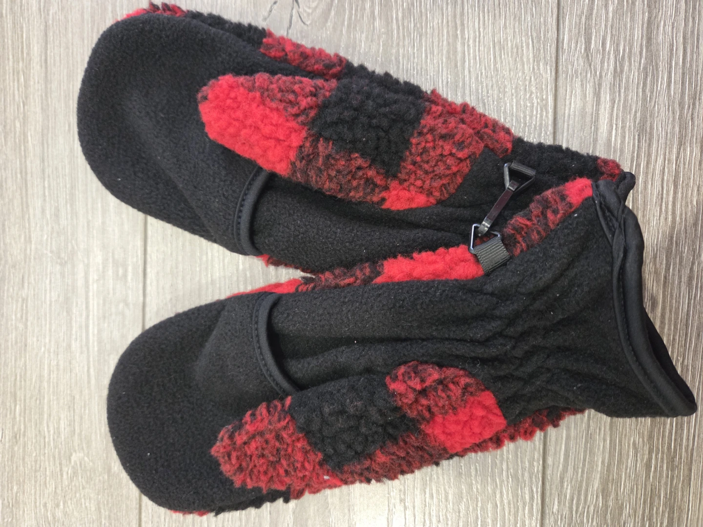 Buffalo Plaid Fleece Mittens - photo 2