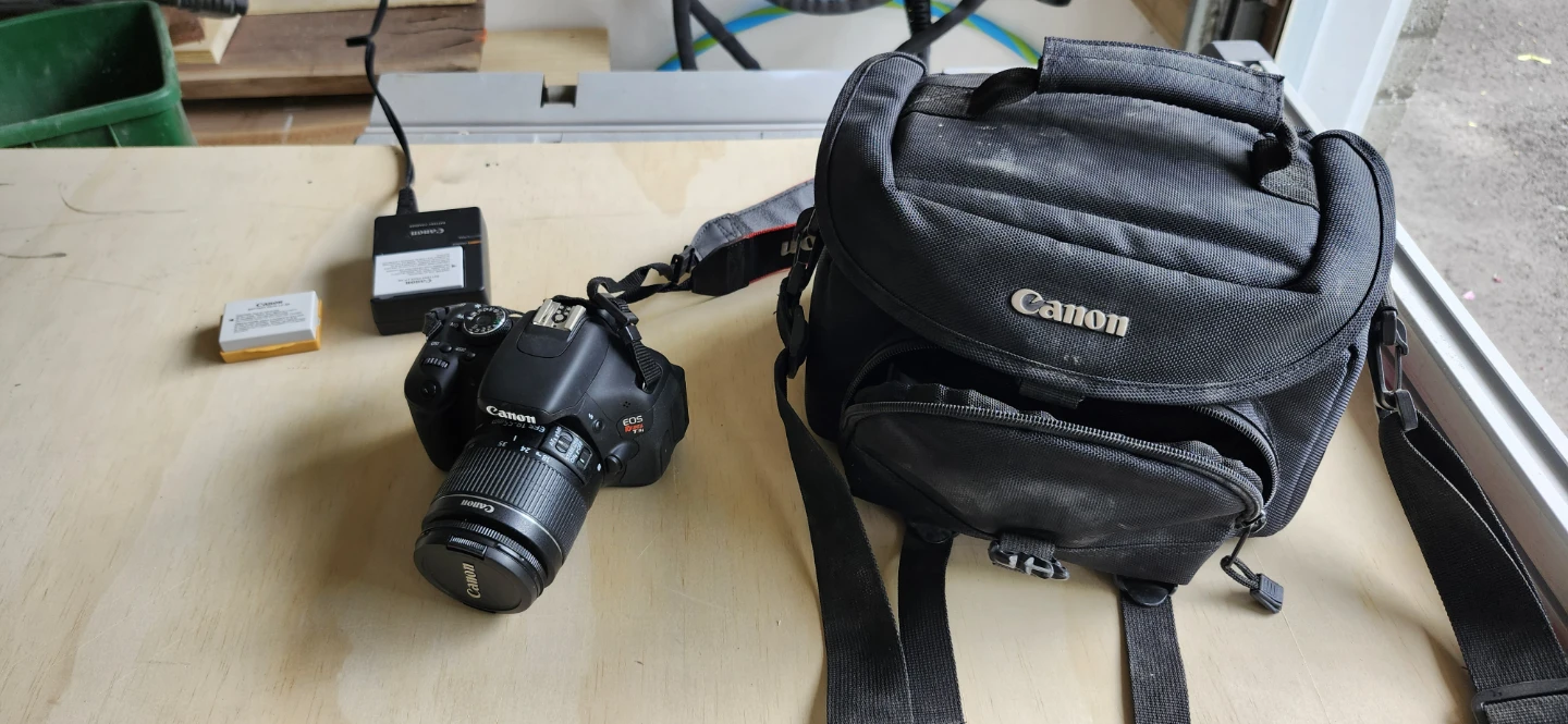 Canon EOS Rebel T3i DSLR Camera with Bag and Tripod