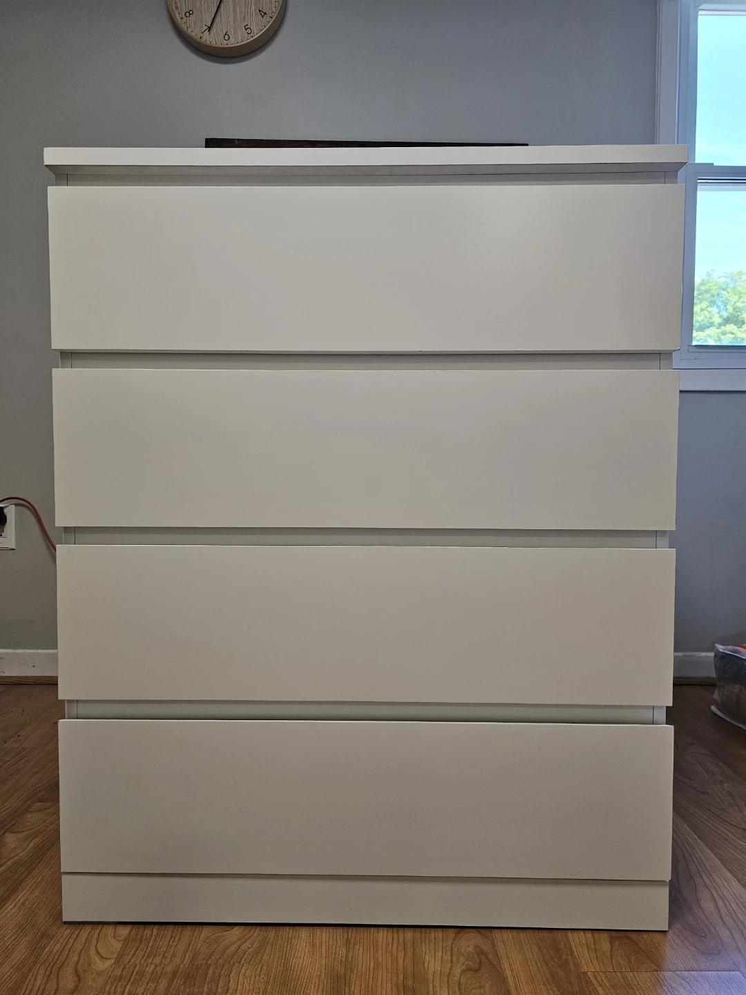 IKEA White 4-Drawer Dresser