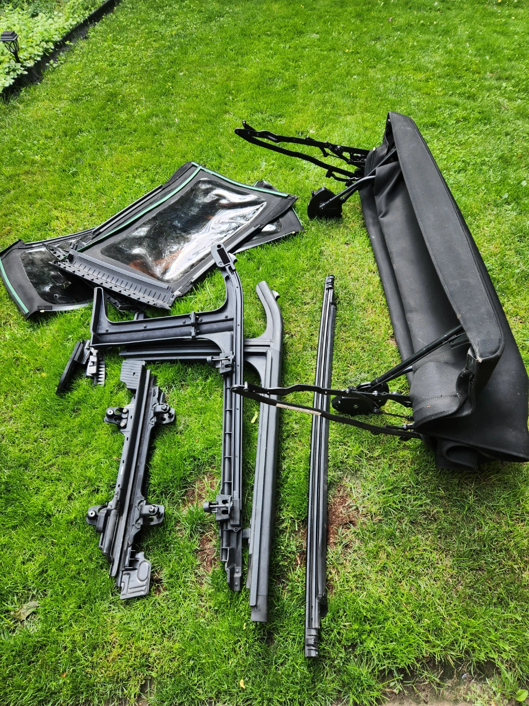 Convertible Soft Top Frame and Fabric Parts