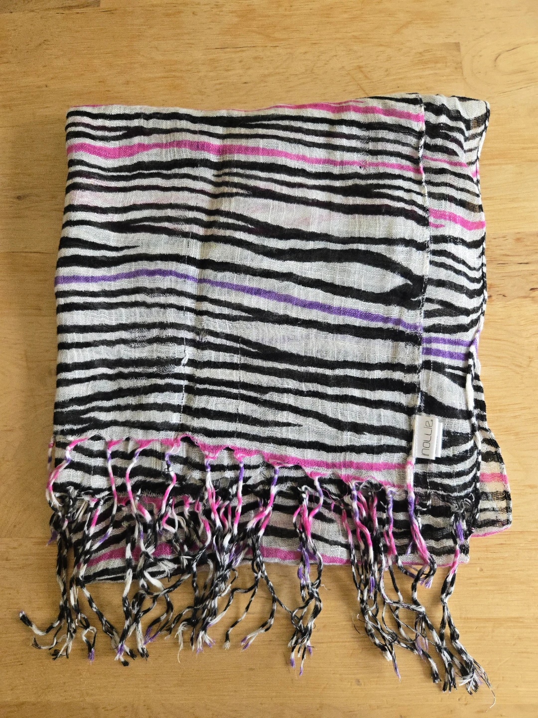 Nollie Striped Scarf
