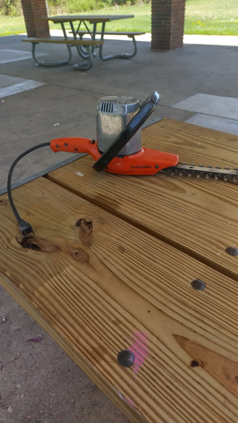 Vintage Long Blades Hedge Trimmer Clippers with Blade Holster
