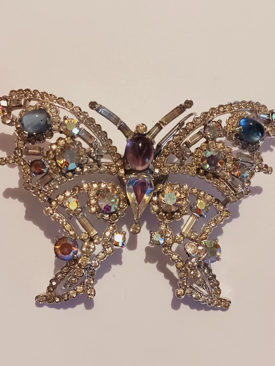 JOMAZ JOSEPH MAZER DESIGNER SIGNED BUTTERFLY 🦋 BROOCH - photo 2