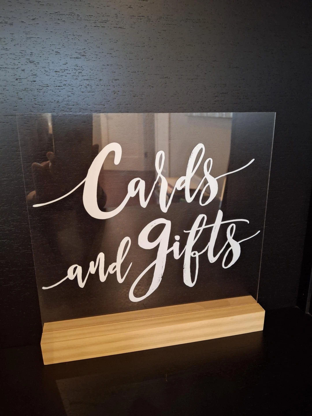 Cards and Gifts Wedding Sign