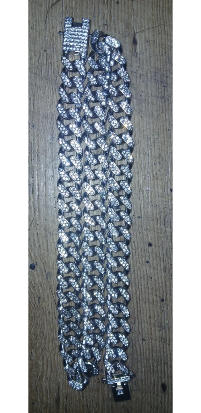 Iced Out Cuban Link Bracelet