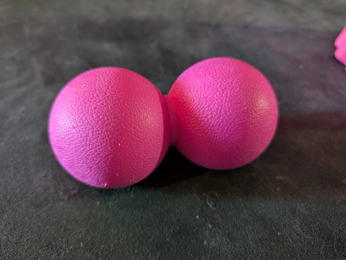 Pink Double Massage Ball "peanut massage ball"