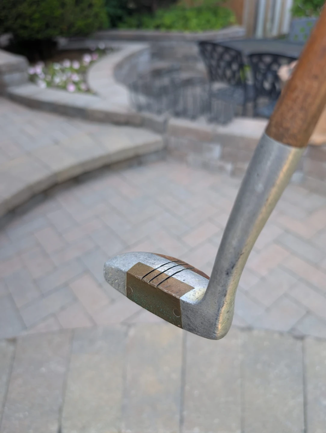 Vintage Hickory Otey Crisman Golf Putter - - photo 2