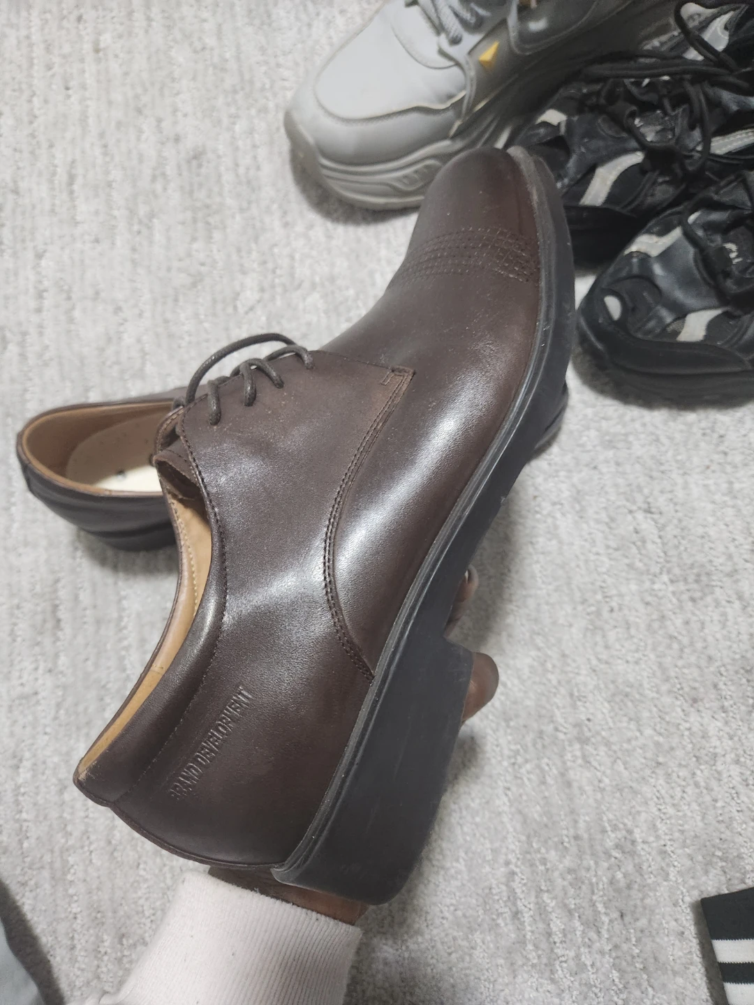 Brown Leather Dress Shoes⚽ - photo 2
