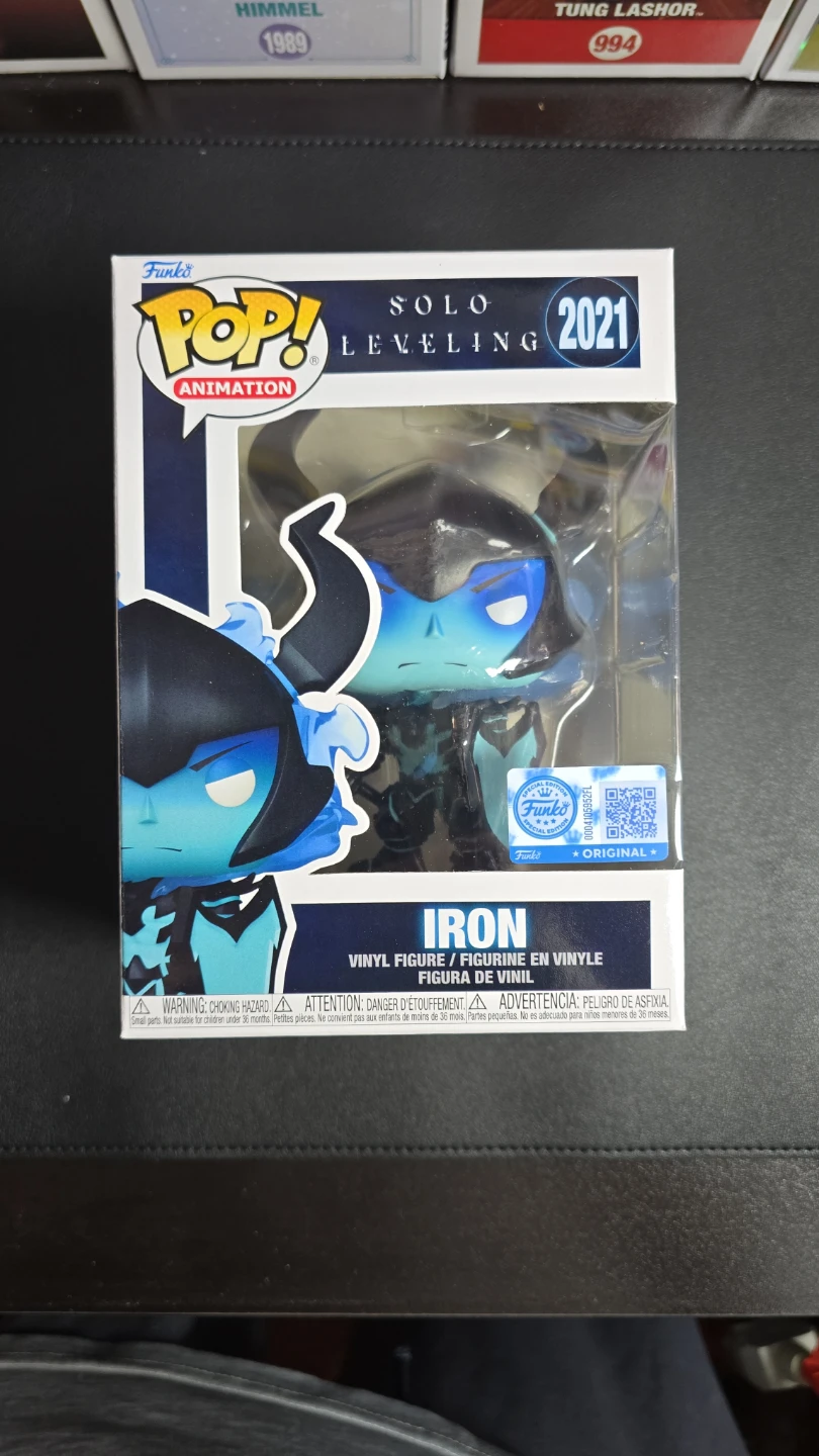 Funko Pop! Solo Leveling Iron Vinyl Figure 2021