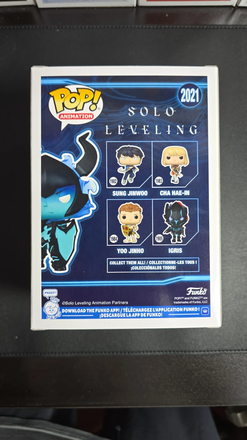 Funko Pop! Solo Leveling Iron Vinyl Figure 2021 - photo 3