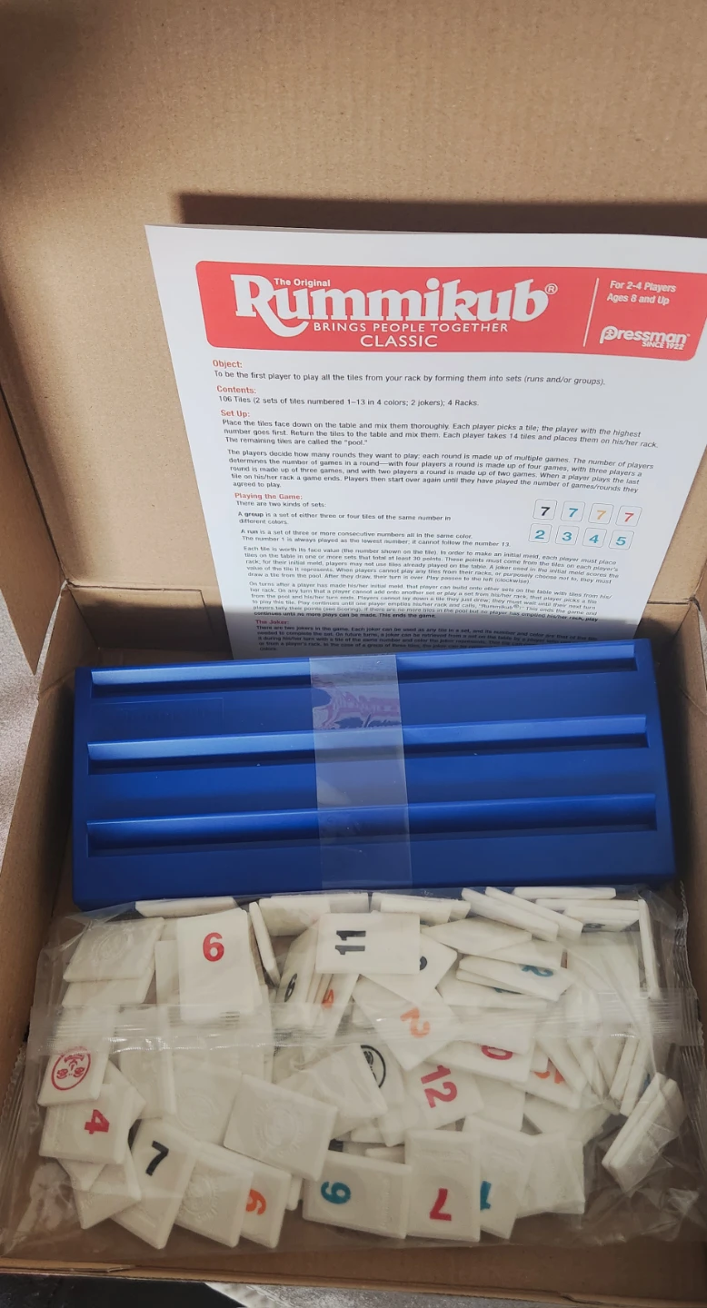 New Rummikub board game ⚽️ - photo 2