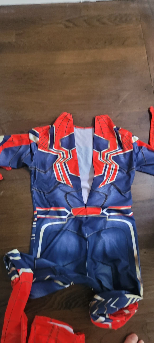 Spider-Man Costume Full Bodysuit with Mask and Gloves⚽️