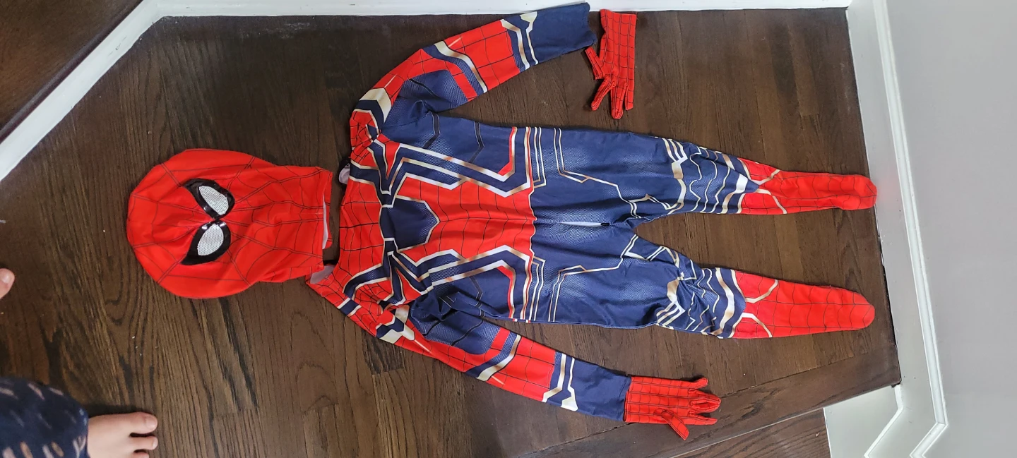 Spider-Man Costume Full Bodysuit with Mask and Gloves⚽️ - photo 2