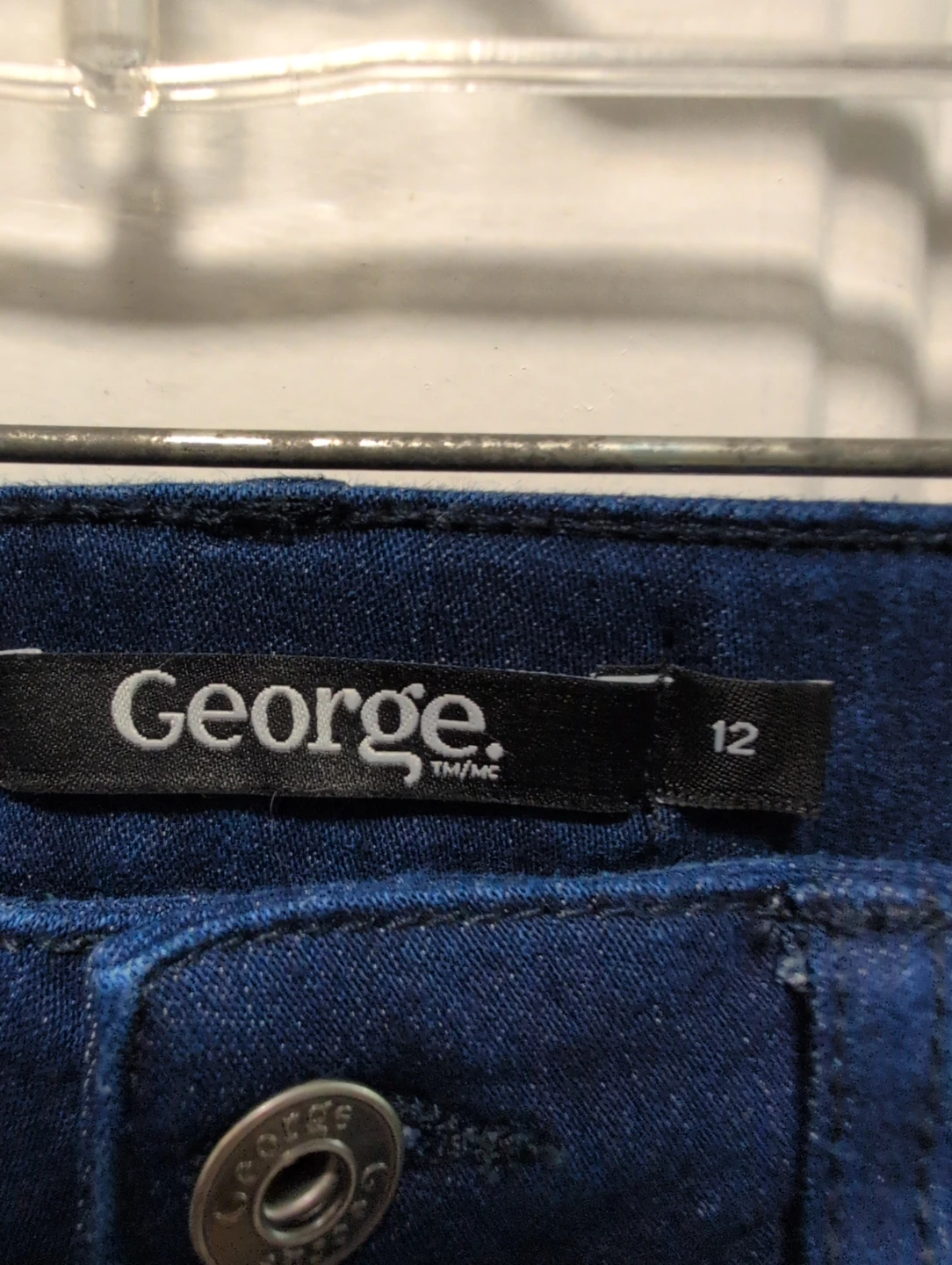 George. Girls Denim Jeans Size 12 - photo 5
