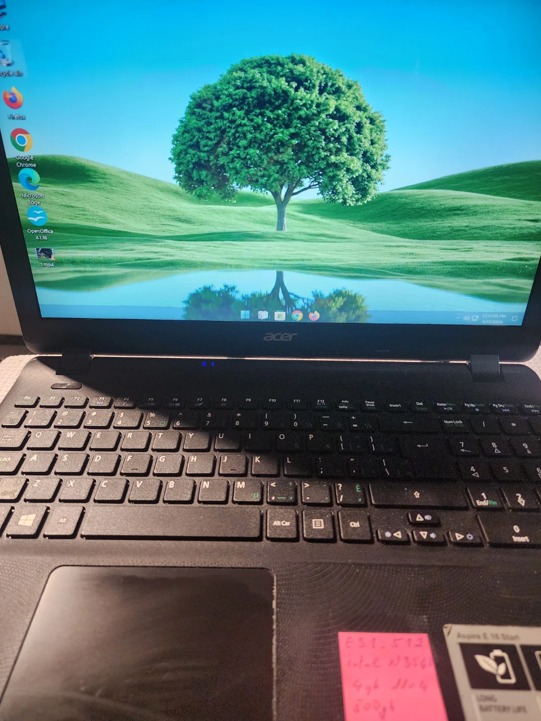 Acer Aspire E 15 Start Laptop