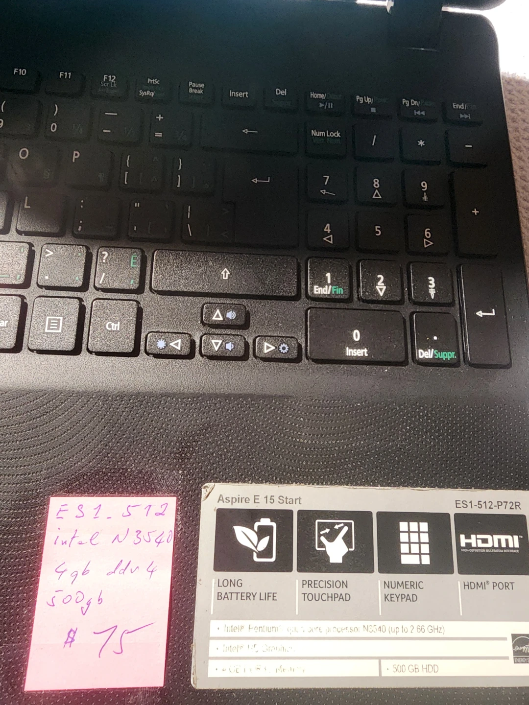 Acer Aspire E 15 Start Laptop - photo 2