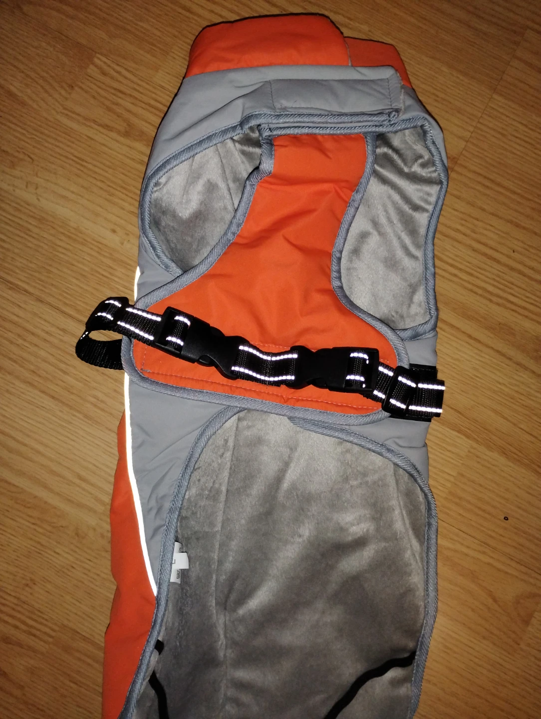 Dog Winter Coat (reflective stripes for safety) - photo 3