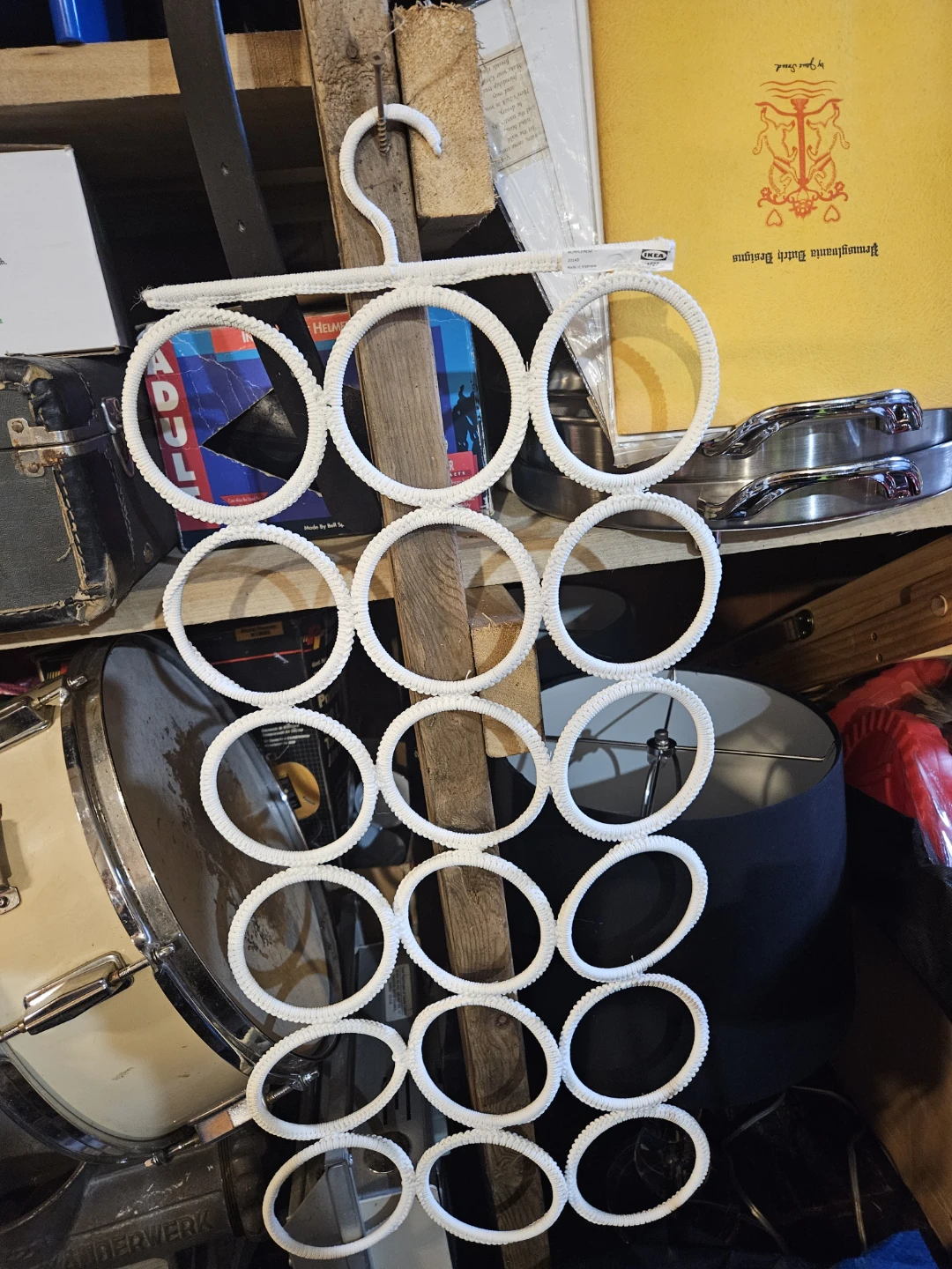 IKEA White Ring Hanger - photo 3