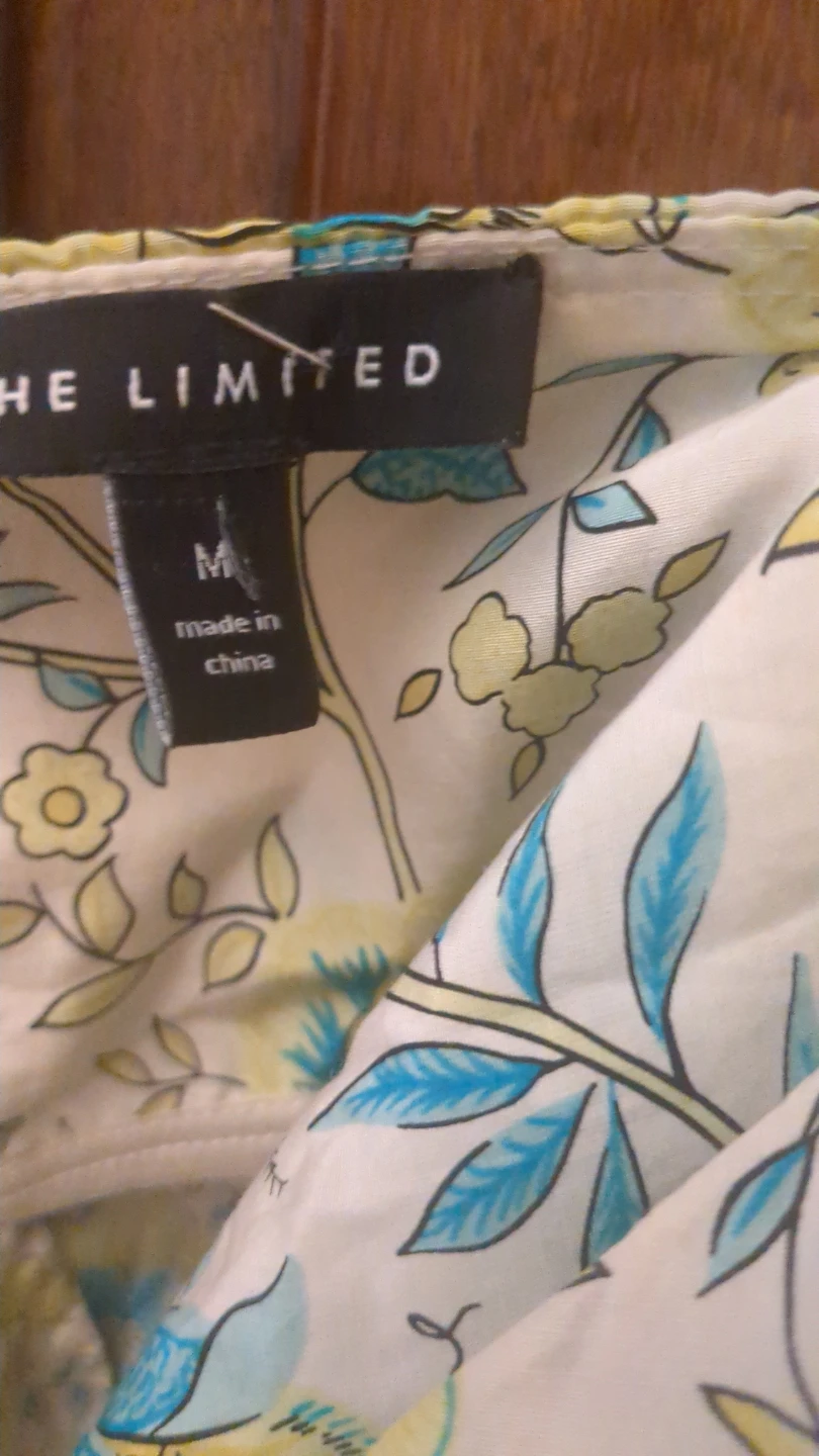 The Limited Floral Print Smocked Camisole Top Size M - photo 2