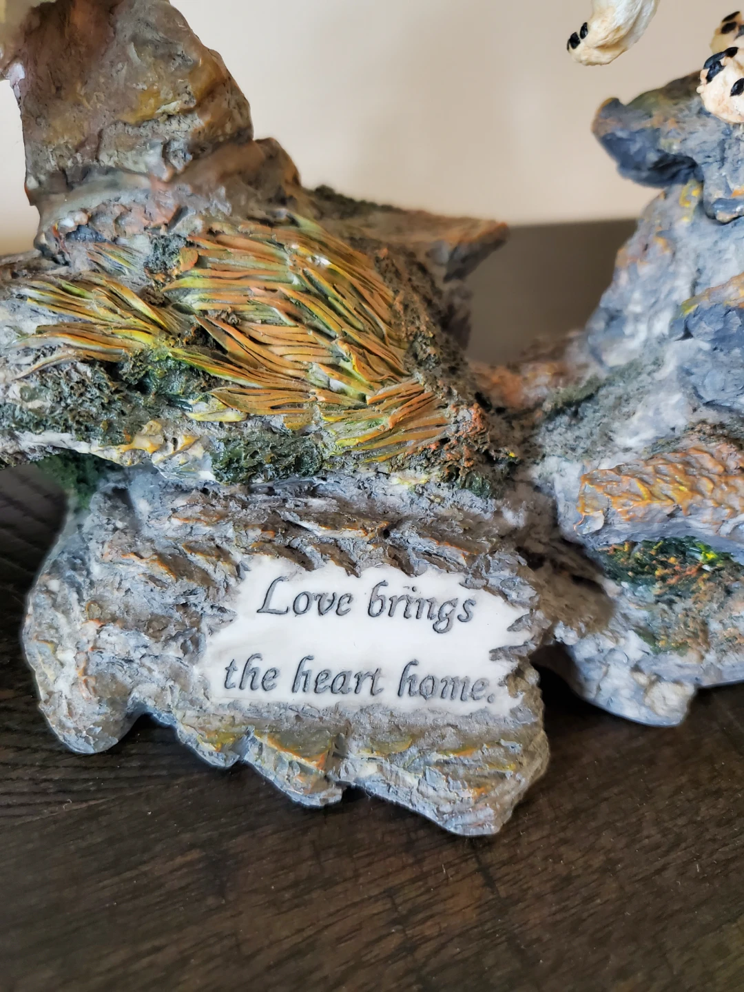 Wolf Figurine - "Love brings the heart home" ⚽ - photo 2