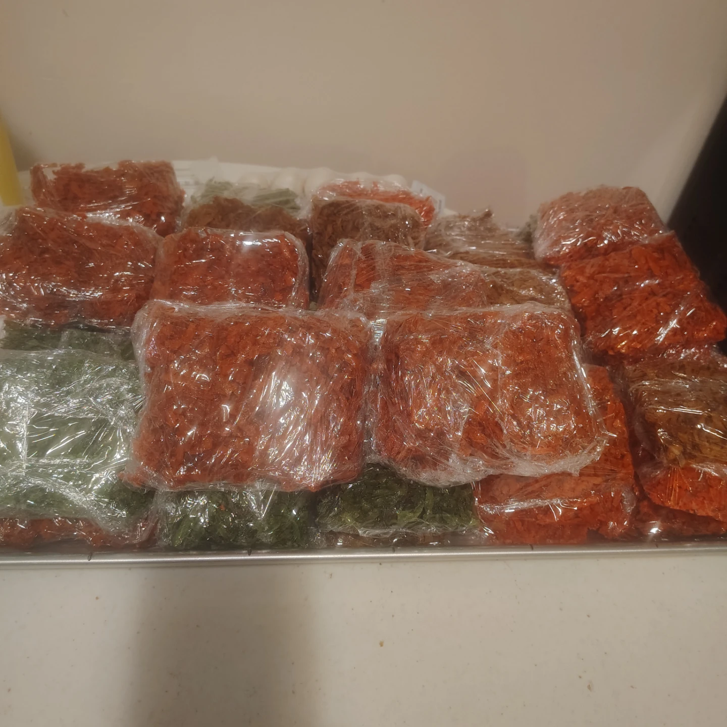 Homemade Coconut Candy - Red, Green, and Brown