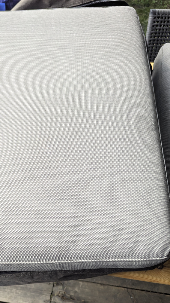 Ikea FRÖSÖN and DUVHOLMEN Outdoor Cushions and Covers, Grey - photo 5
