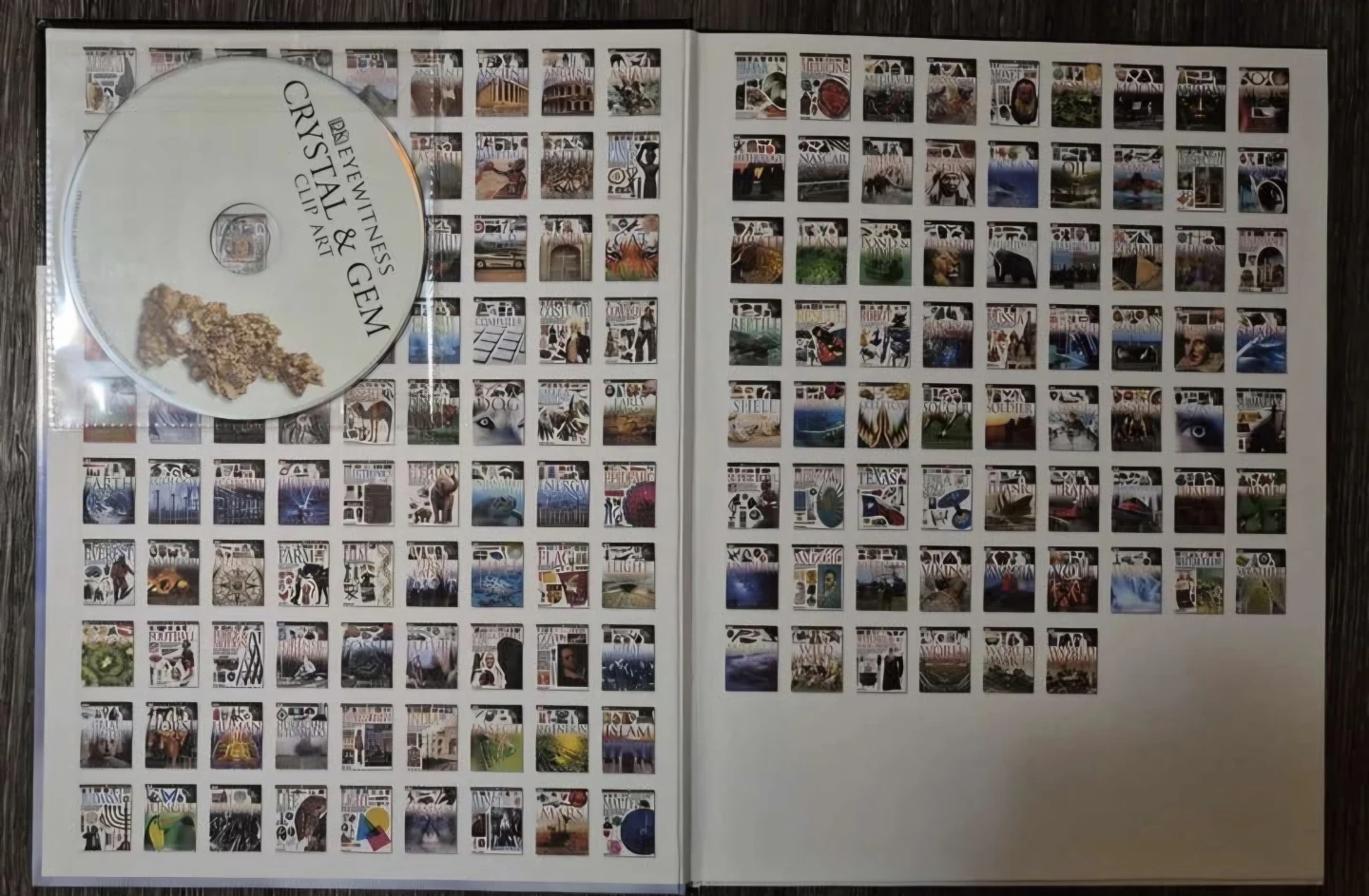💎 DK Eyewitness Books Crystal & Gem Book with Clip-Art CD 📖 💿 - photo 2