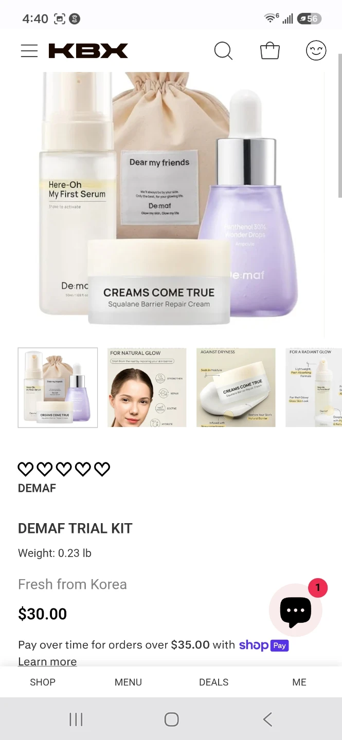 Demaf Skincare Trial Kit ⚽️ - photo 3