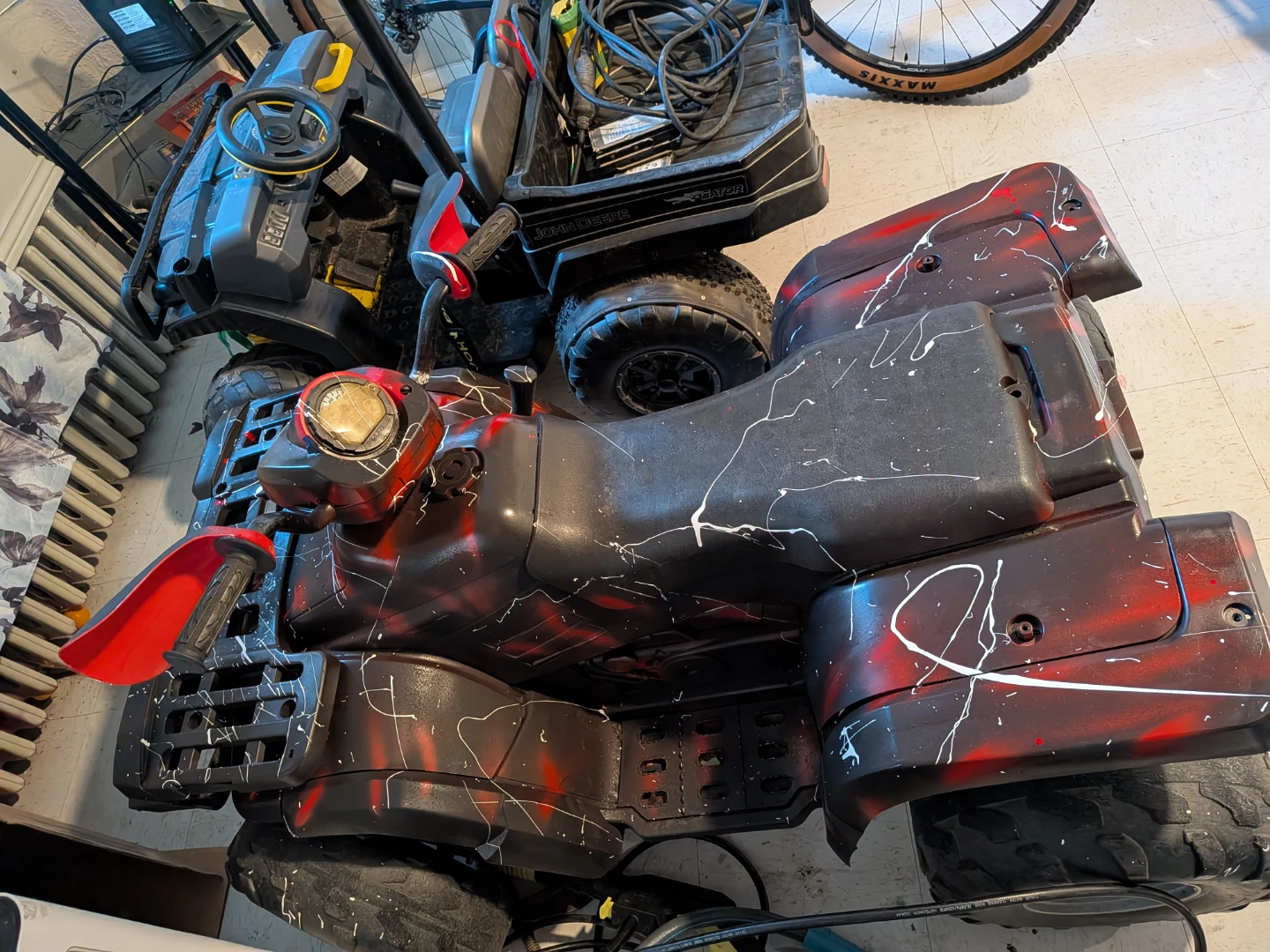 Custom Painted Kids Ride-On ATV