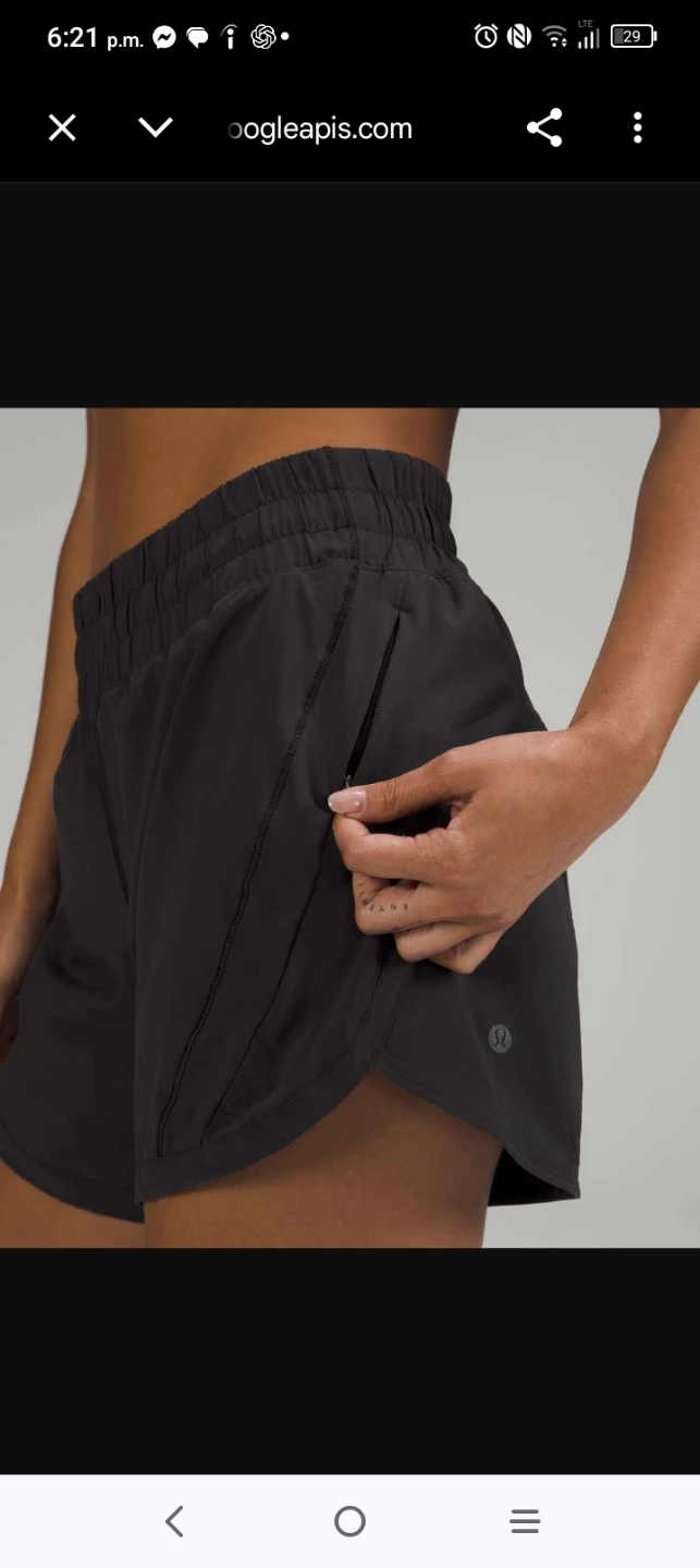 Lululemon Hotty Hot Low-Rise Lined Shorts