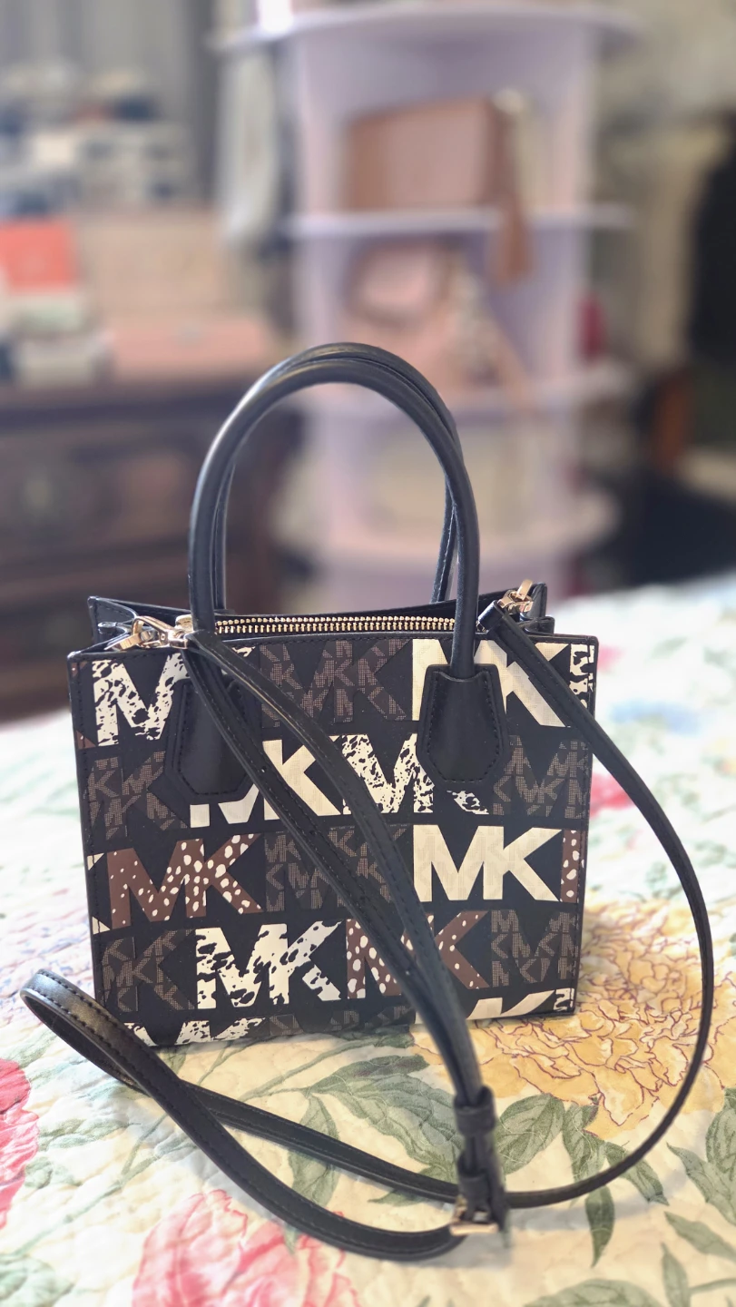 Michael Kors "MK" Logo Mini Tote Bag