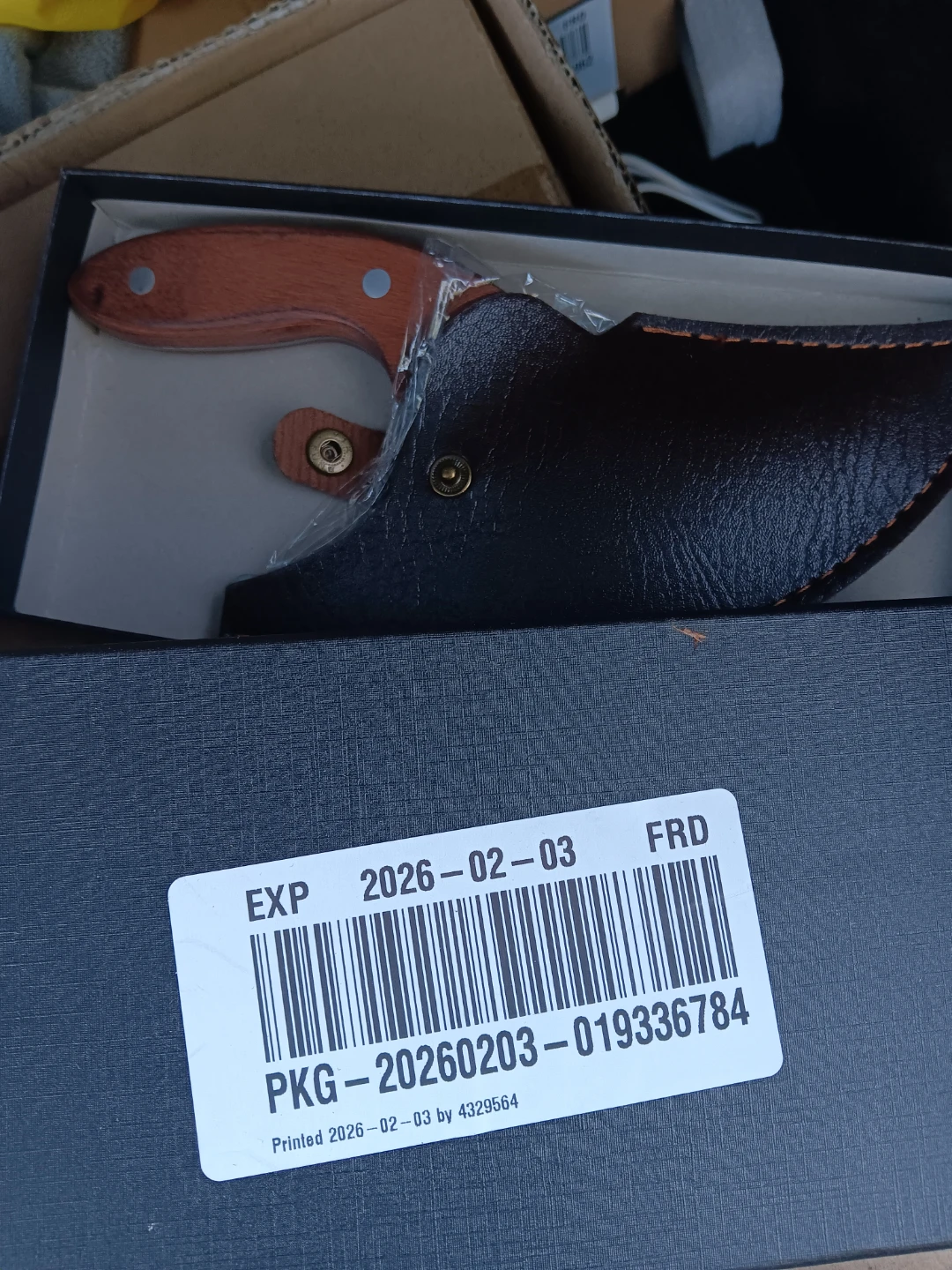 Forged Knife with Sheath