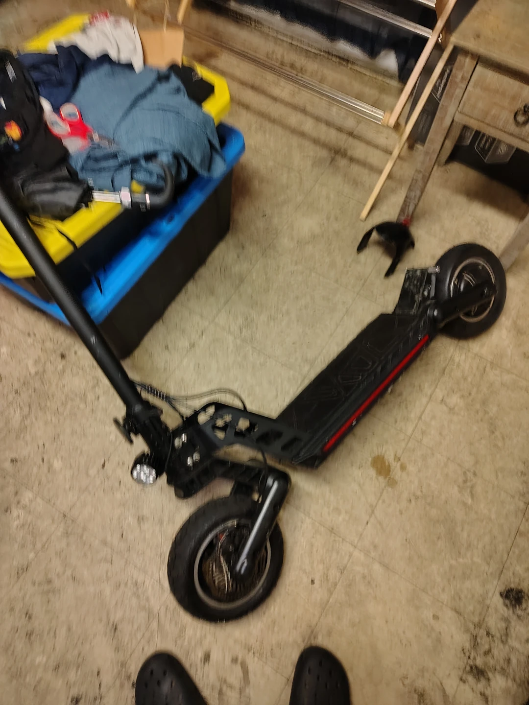 Black Electric Scooter