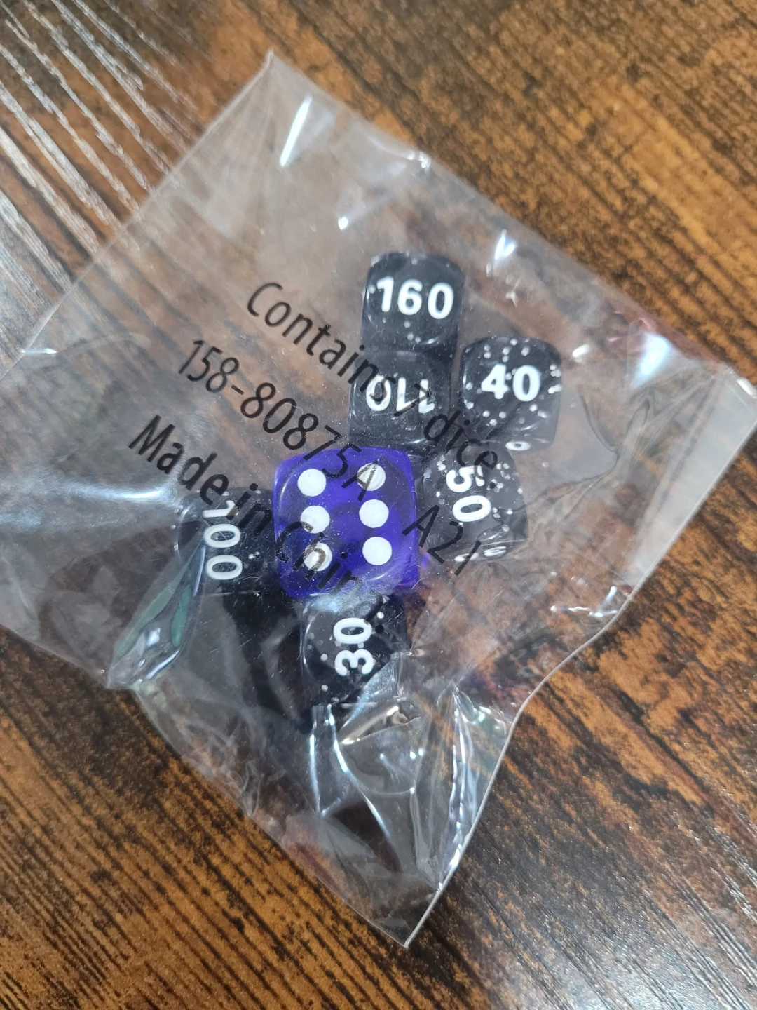 Set of 7 Pokémon Card Game Dice ⚽️ - photo 2