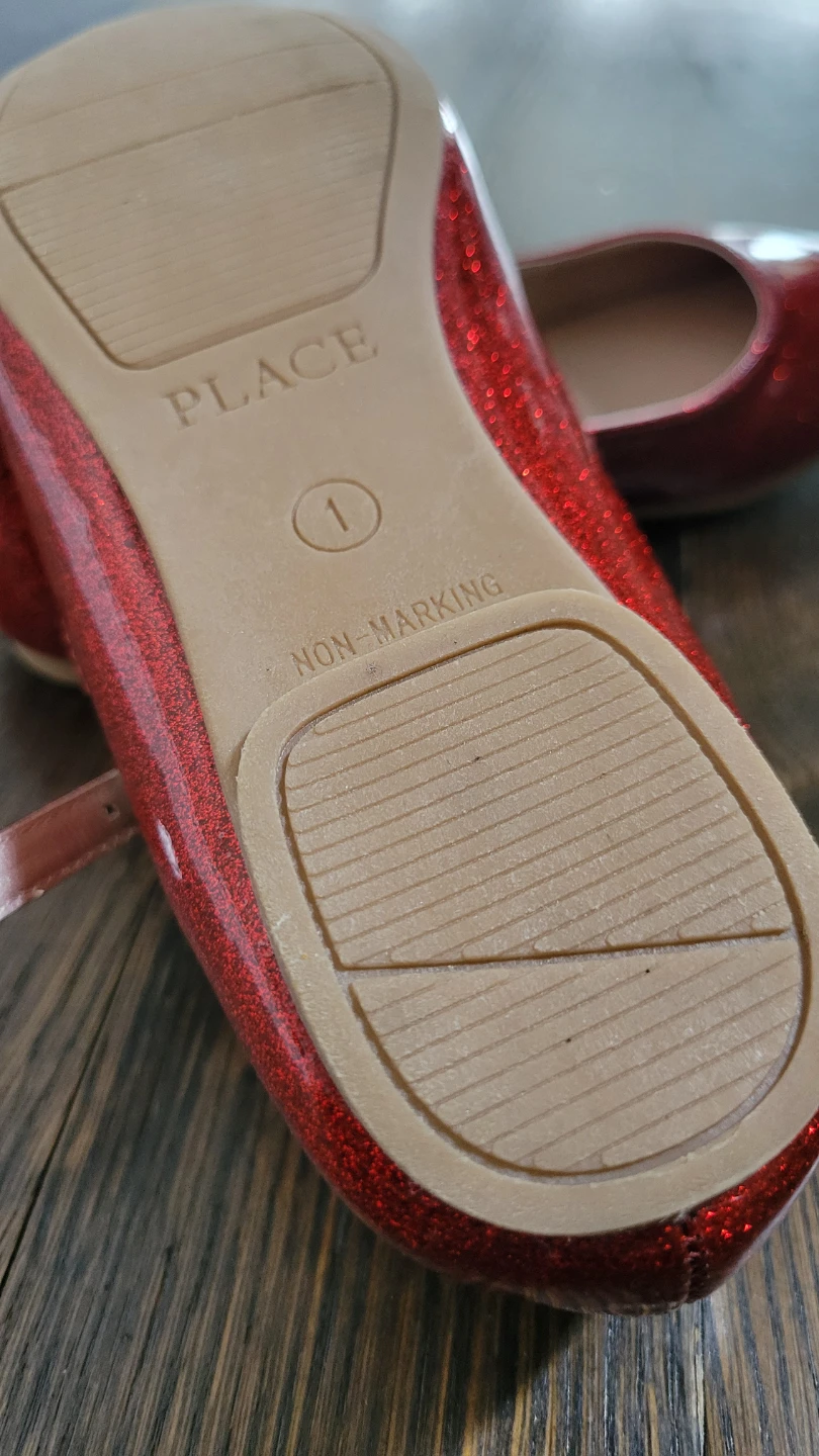 The Children's Place Red Glitter Mary Jane Shoes - photo 4