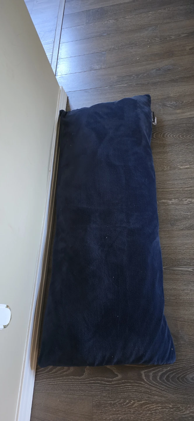 Life Comfort Navy Blue Plush Pillow