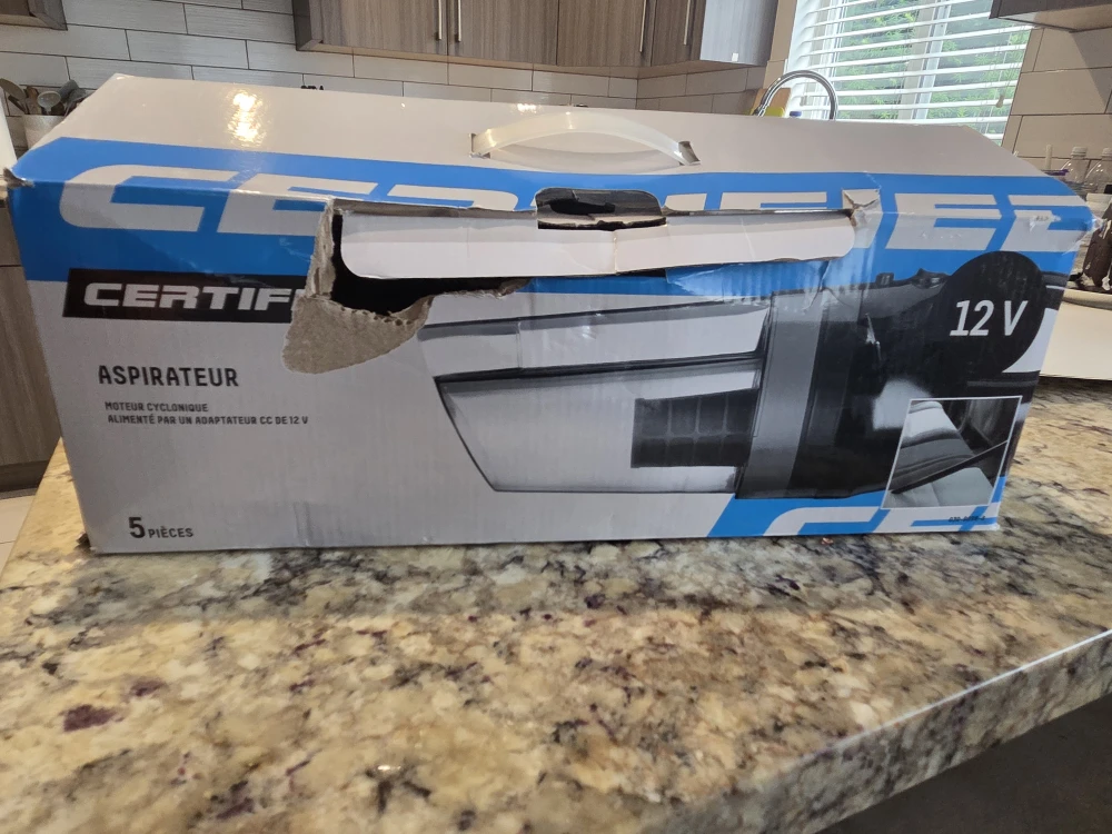 Certified 12V Handheld Vacuum