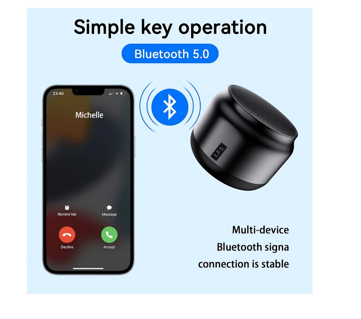 LFS Portable Bluetooth Speaker - photo 3