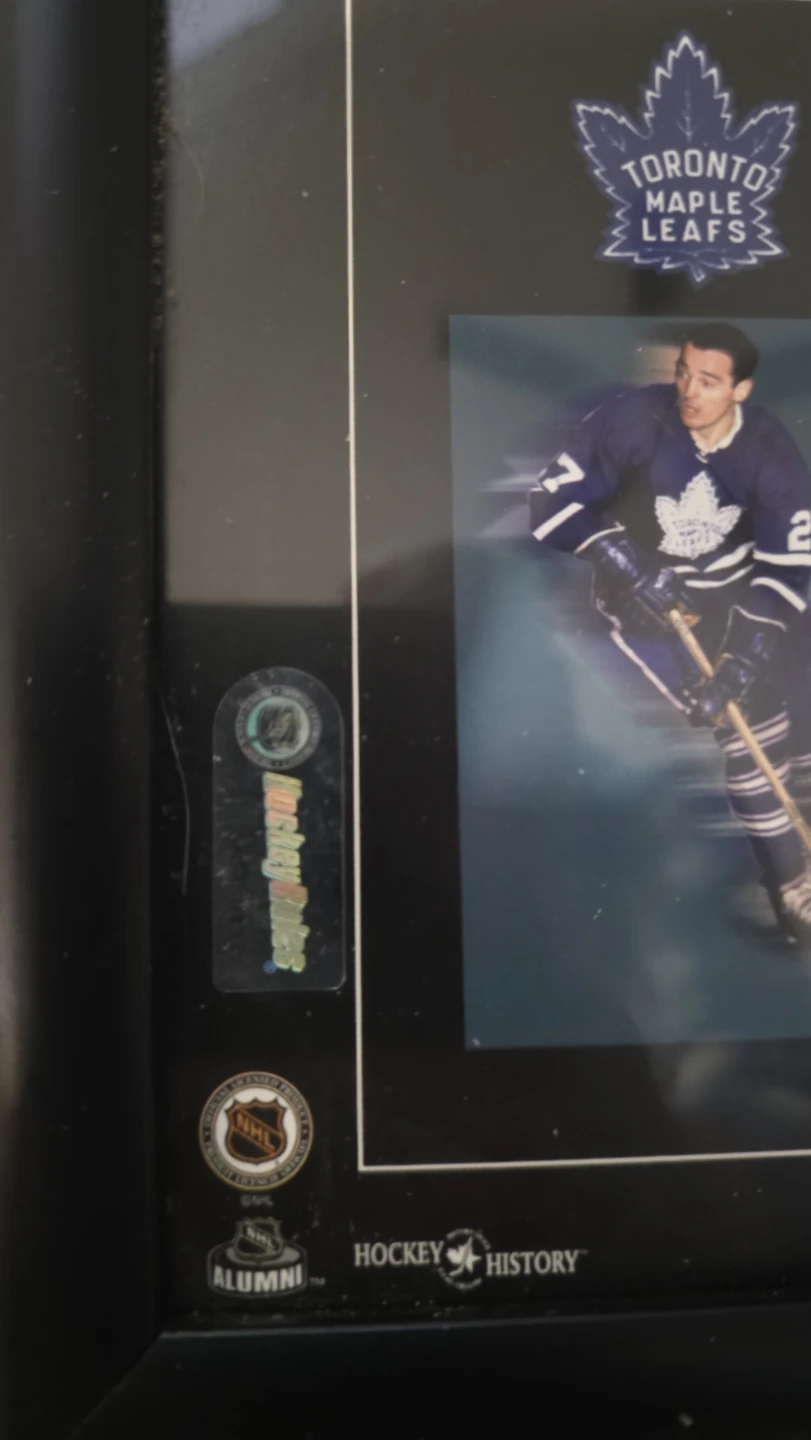 Framed Original Six framed Hockey Photos - photo 2
