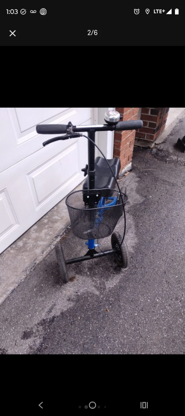 Crutch Alternative Knee Scooter - photo 2