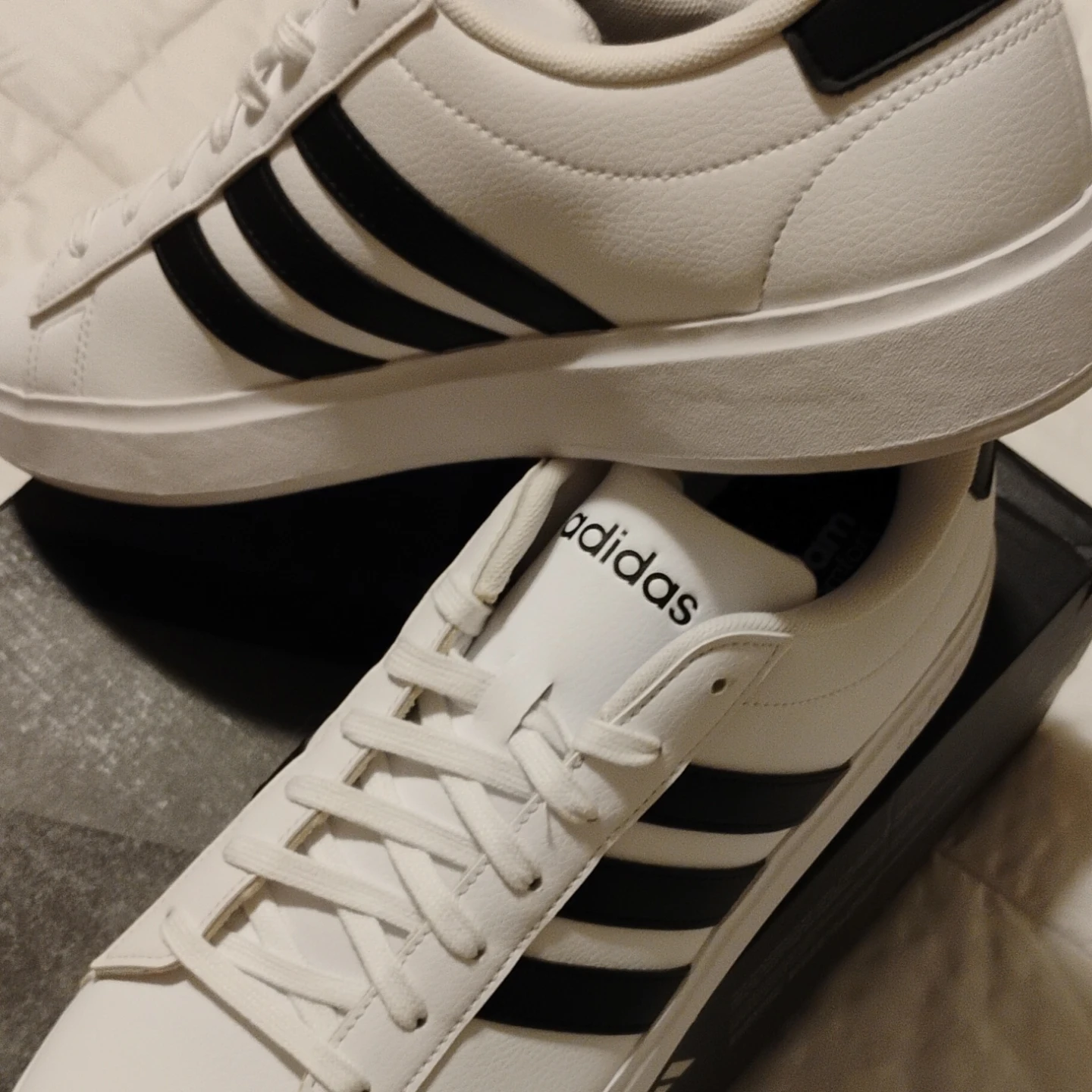 Adidas Grand Court 2.0 Leather Shoes - White - photo 4