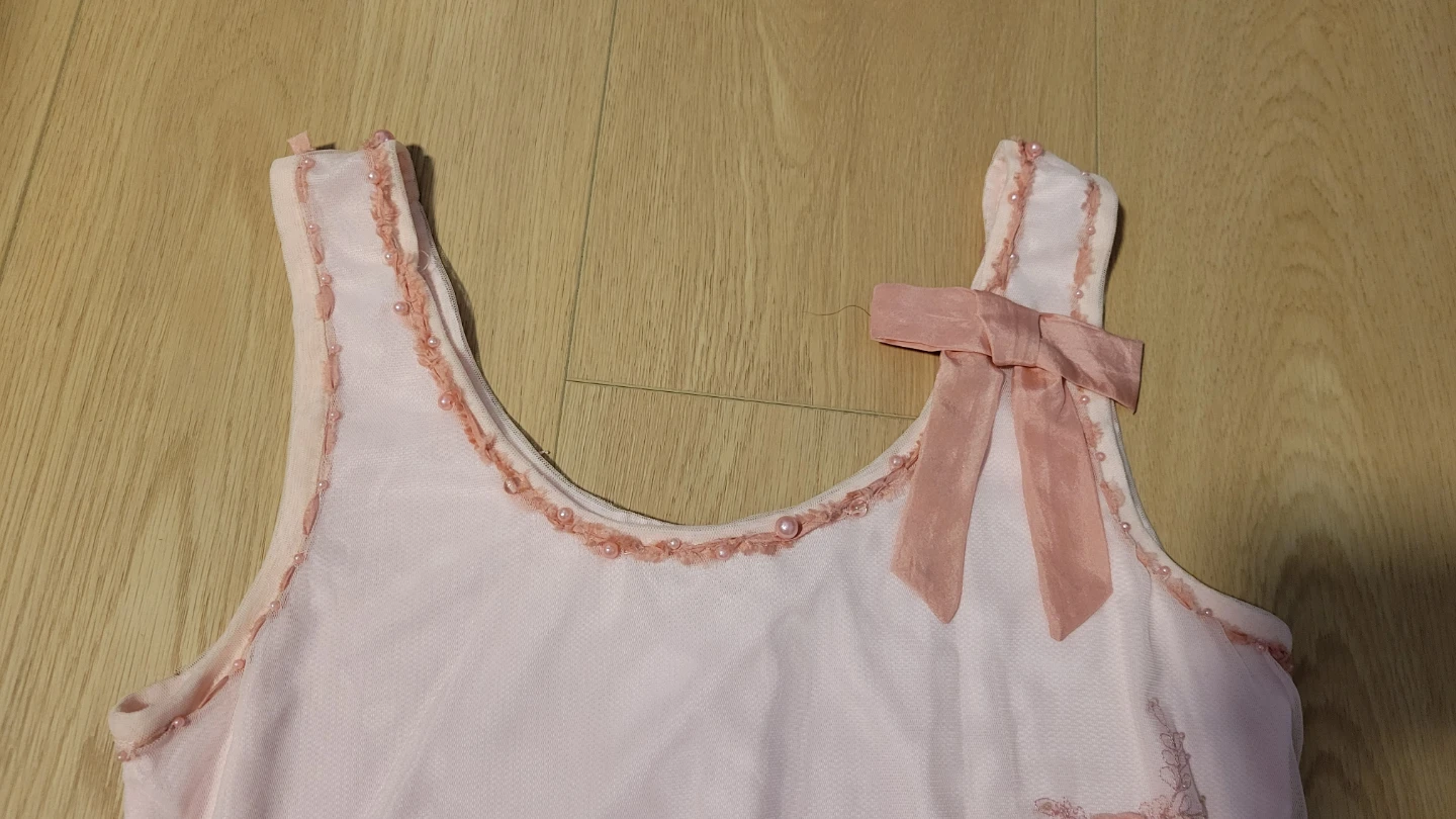 RW & CO. Pink Embellished Tank Top - Size S - photo 4