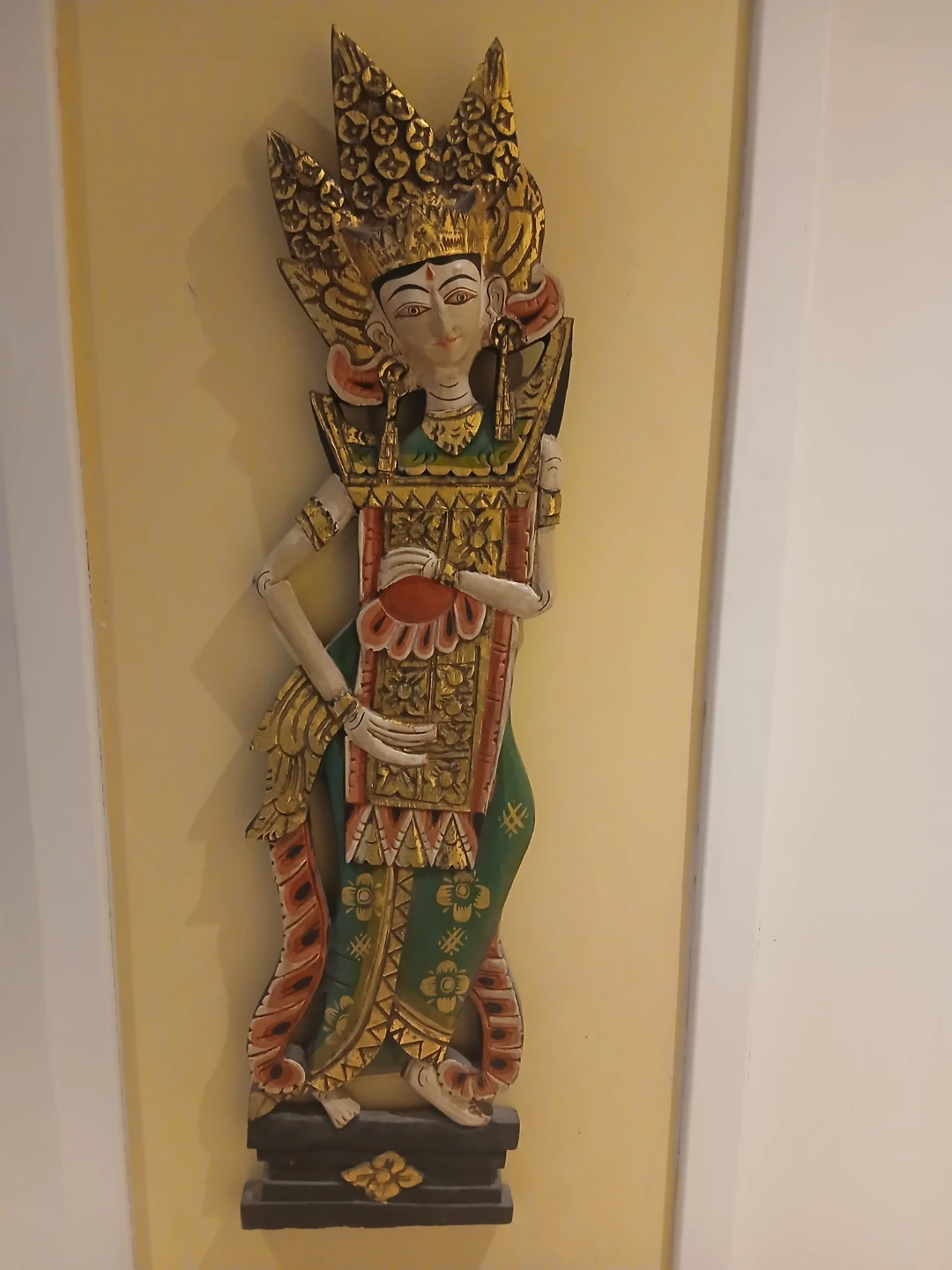 Hand-carved Wooden Figurine