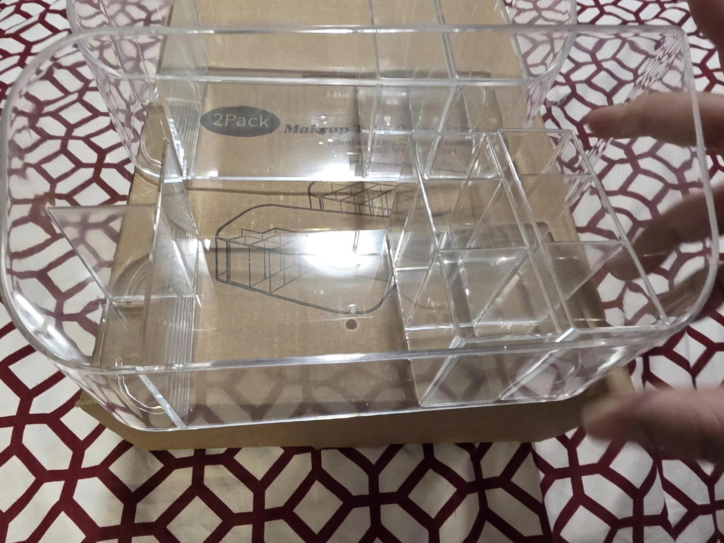 2 Pack Makeup Tray Organizers - photo 5